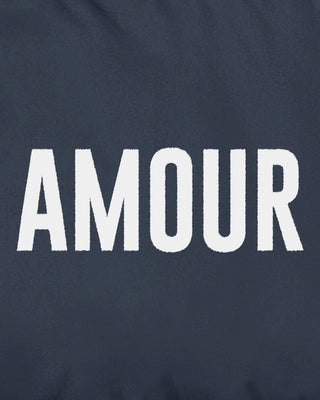 Doudoune Oversize Brodée "Amour"