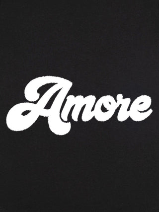 T-shirt Roll Up Brodé "Amore"