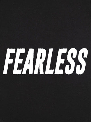 T-shirt Roll Up Brodé "Fearless"