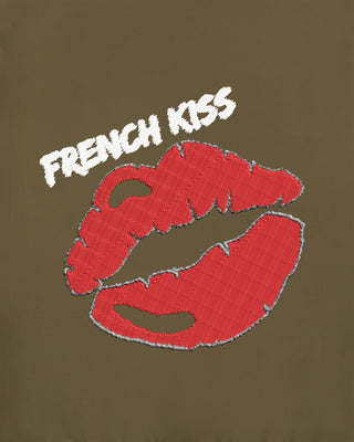 Veste Bomber Brodée "French Kiss"