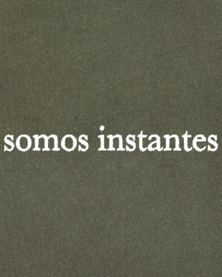 T-shirt Vintage Brodé "Somos Instantes"