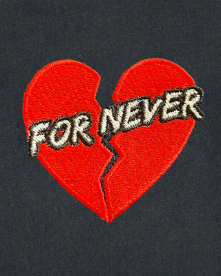 T-shirt Vintage Brodé "For Never"