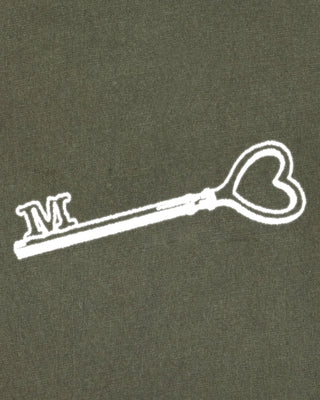 T-shirt Vintage Brodé "M Key"