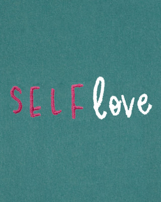 T-shirt Vintage Brodé "Self Love"