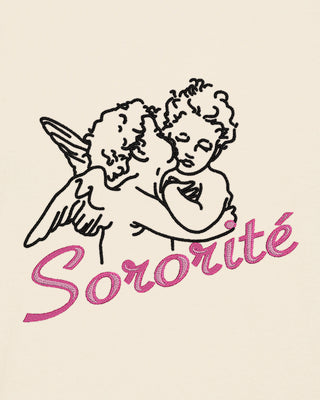 T-shirt Classic Brodé "Sororité"