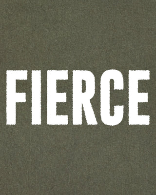 T-shirt Vintage Brodé "Fierce"