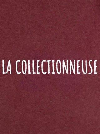 T-shirt Roll Up Brodé "La Collectionneuse"