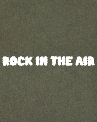 T-shirt Vintage Brodé "Rock In The Air"