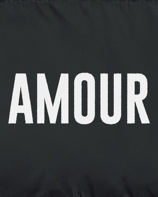 Doudoune Oversize Brodée "Amour"