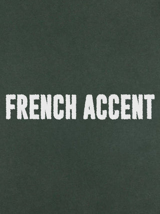 T-shirt Roll Up Brodé "French Accent"