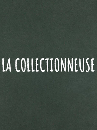 T-shirt Roll Up Brodé "La Collectionneuse"