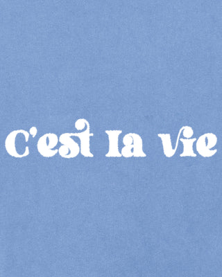 T-shirt Vintage Brodé "C'est La Vie"