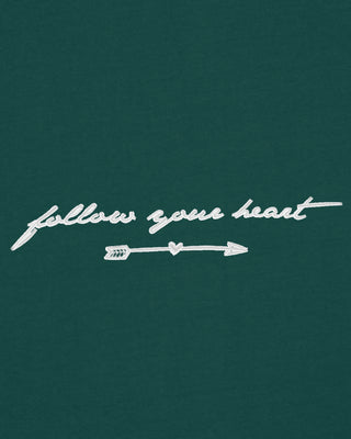 T-shirt Classic Brodé "Follow Your Heart"