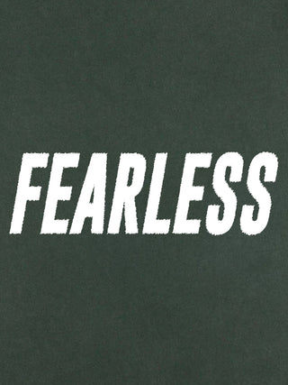 T-shirt Roll Up Brodé "Fearless"