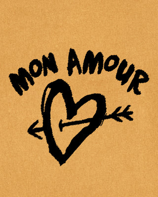 T-shirt Vintage Brodé "Mon Amour"