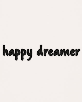 T-shirt Classic Brodé "Happy Dreamer"