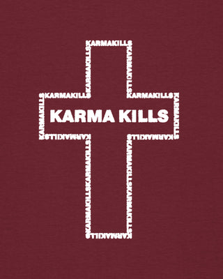 T-shirt Classic Brodé "Karma Kills"