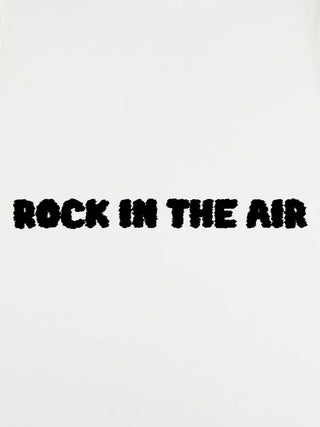 T-shirt Roll Up Brodé "Rock In The Air"