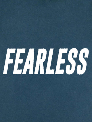 T-shirt Roll Up Brodé "Fearless"