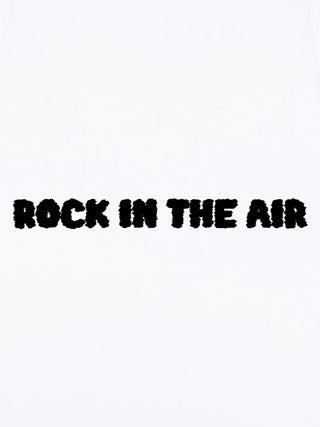 T-shirt Roll Up Brodé "Rock In The Air"