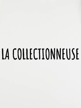 T-shirt Roll Up Brodé "La Collectionneuse"