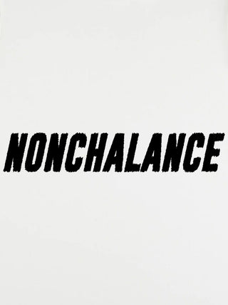 T-shirt Roll Up Brodé "Nonchalance"