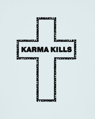 T-shirt Classic Brodé "Karma Kills"