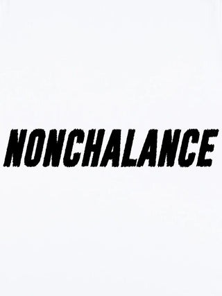 T-shirt Roll Up Brodé "Nonchalance"