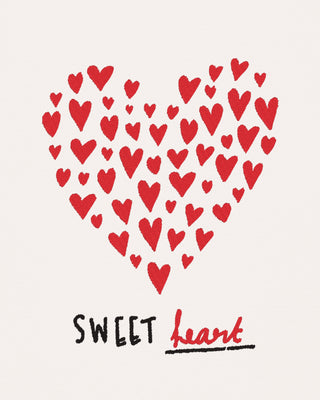 T-shirt Classic Brodé "Sweet Heart"