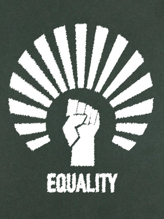 T-shirt Roll Up Brodé "Equality"