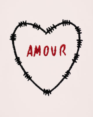 T-shirt Classic Brodé "Amour"