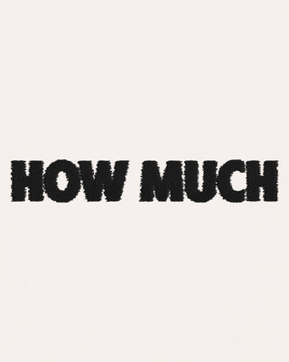 T-shirt Classic Brodé "How Much"