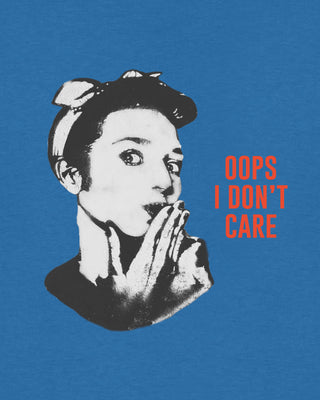 T-shirt Classic "Oops I Don't Care"