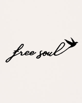 T-shirt Classic Brodé "Free Soul"