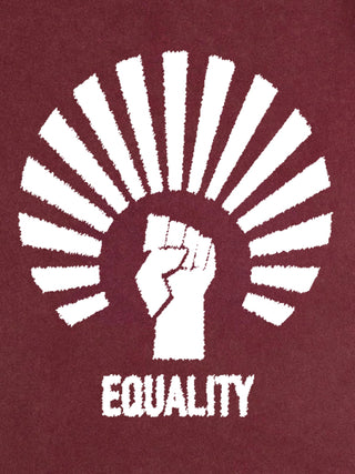 T-shirt Roll Up Brodé "Equality"