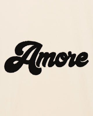 T-shirt Oversize Brodé "Amore"