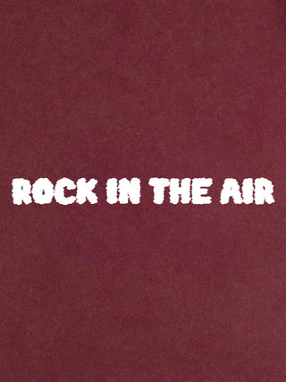 T-shirt Roll Up Brodé "Rock In The Air"