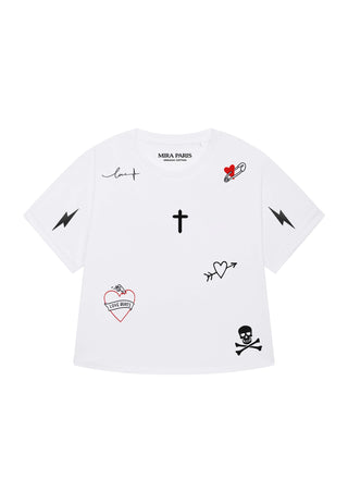 T-shirt Oversize "Tattoo Mi Amor"