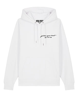 Hoodie Classic Brodé "Follow Your Heart"