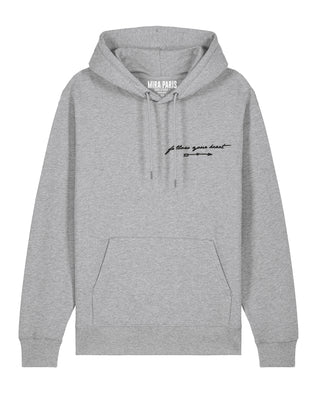 Hoodie Classic Brodé "Follow Your Heart"