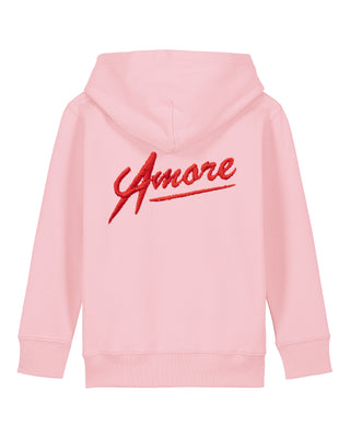 Hoodie Kids Brodé "Amore"