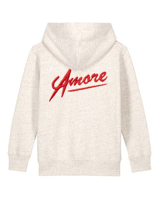 Hoodie Kids Brodé "Amore"