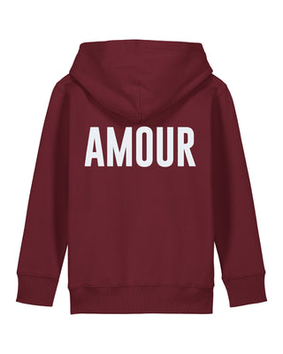 Hoodie Kids Brodé "Amour"