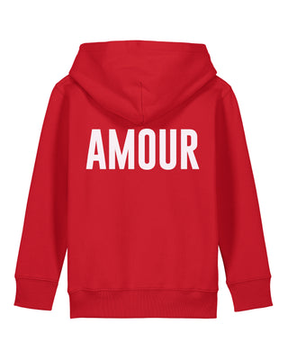 Hoodie Kids Brodé "Amour"