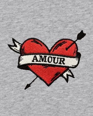 Hoodie Kids Brodé "Amour"