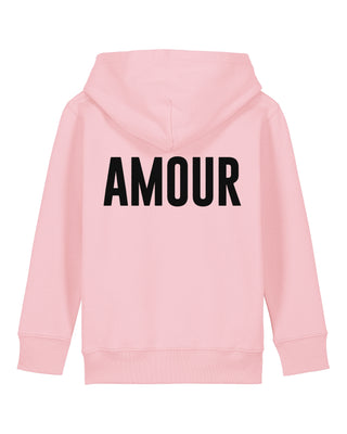 Hoodie Kids Brodé "Amour"