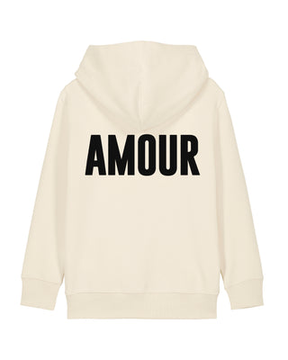 Hoodie Kids Brodé "Amour"