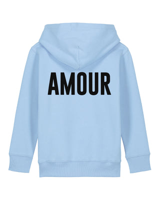 Hoodie Kids Brodé "Amour"