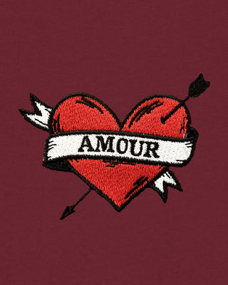 Hoodie Kids Brodé "Amour"