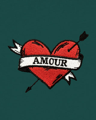 Hoodie Kids Brodé "Amour"